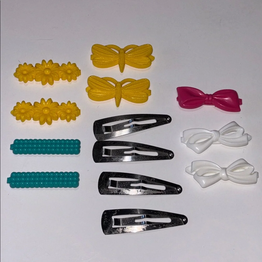 Goody Barrettes vintage Girls Goody plastic barrettes 1980s GOODY